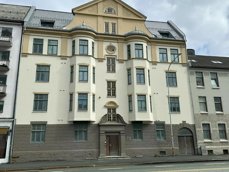 NCC skal rehabilitere studentboligene i Elgeseter gate 23B i Trondheim. Foto: NCC.