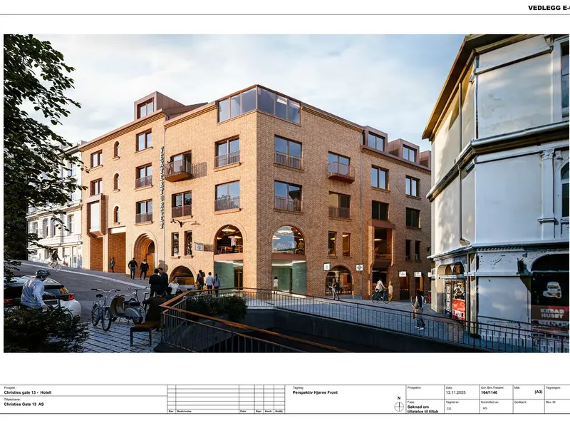 Illustrasjon fra byggesøknad