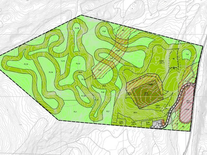 utsnitt av plankart  - Klikk for stort bilde