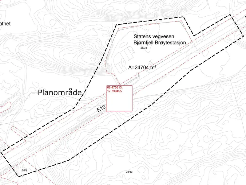 Planområde E10 Trollvann.