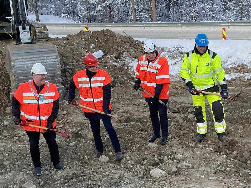 anleggsarbeid, ordfører, kløfta