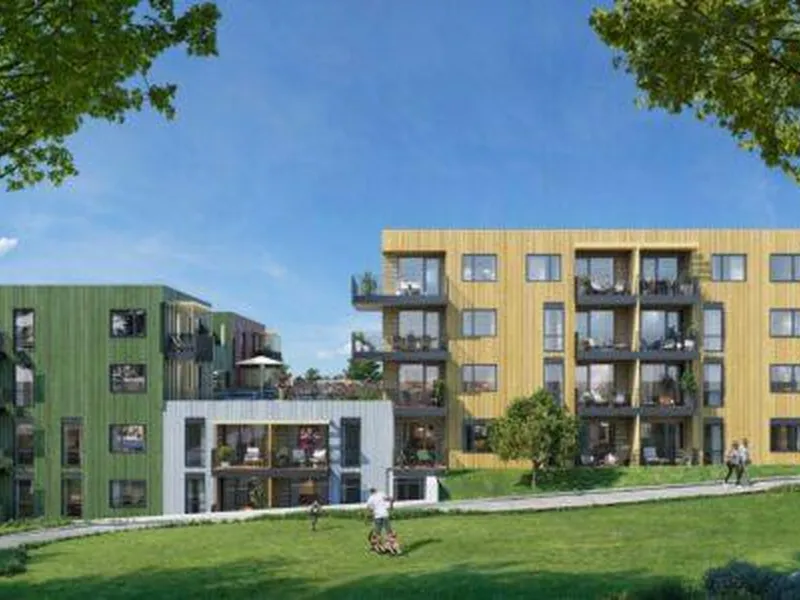 Gimsetoppen – Bunnprisbutikk og leiligheter