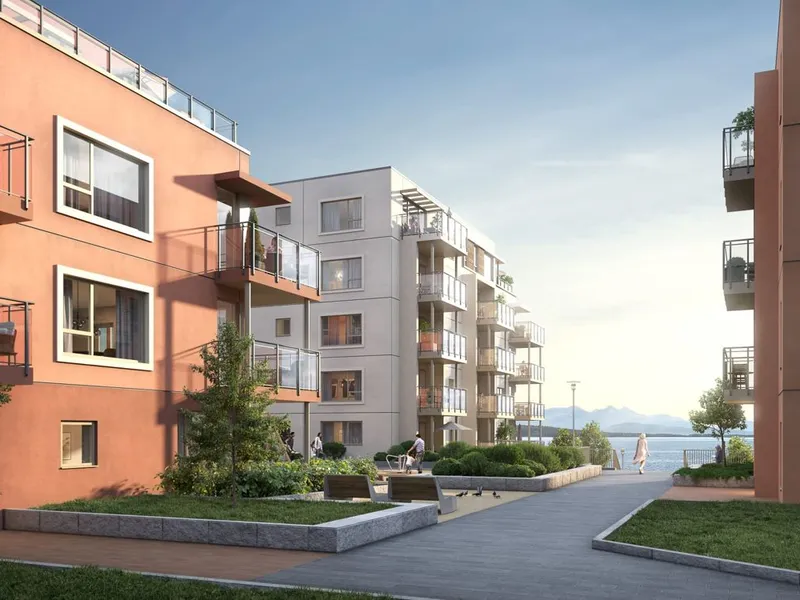 Slik skal Grand Fiære bli. Illustrasjjon: Arkitektene BBW