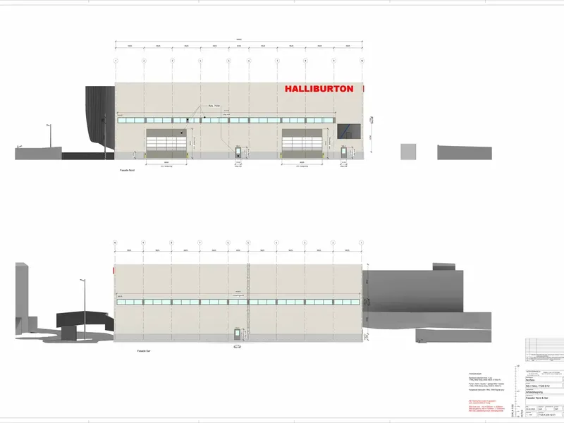Fasade fra byggesøknad