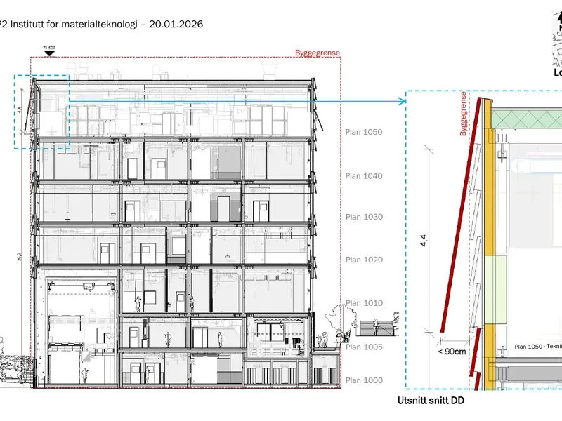 Illustrasjon fra byggesøknad