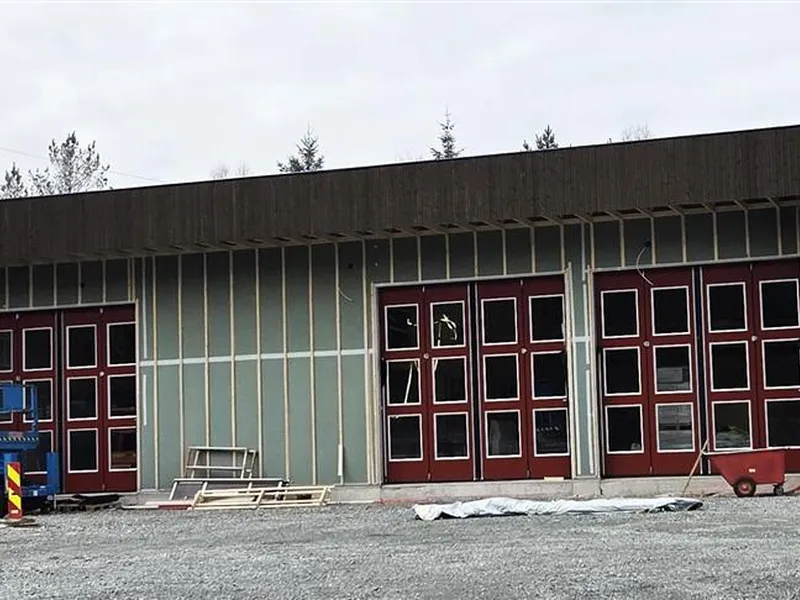Bilde av Bokn brannstasjon, 15.04.26. - Klikk for stort bilete