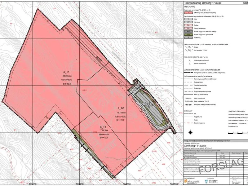 Forslag til plankart datert 09.01.2026.
