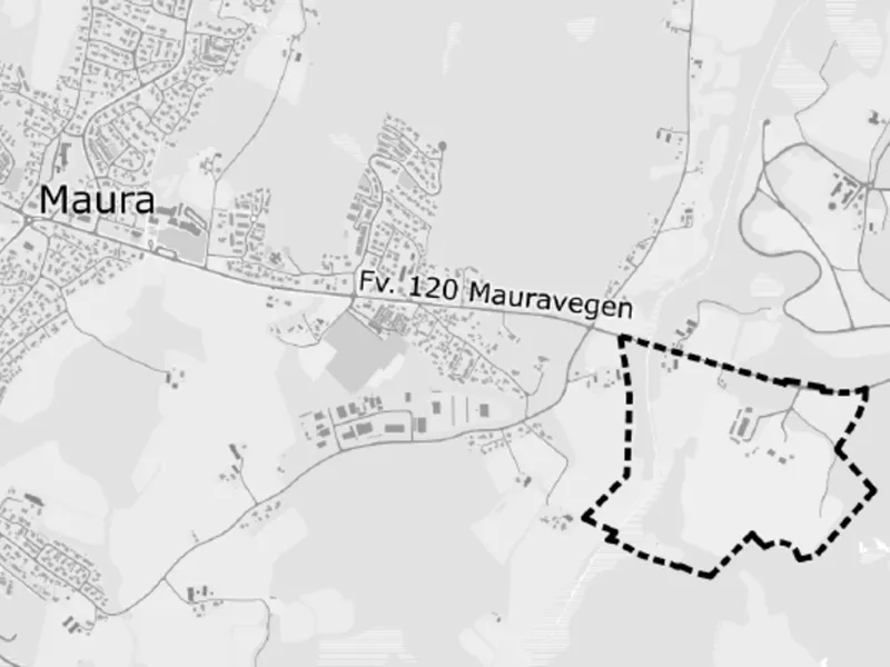 Markering av planområdet