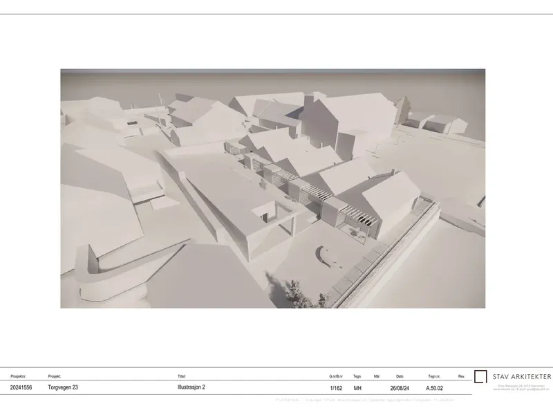 Illustrasjon fra byggesøknad