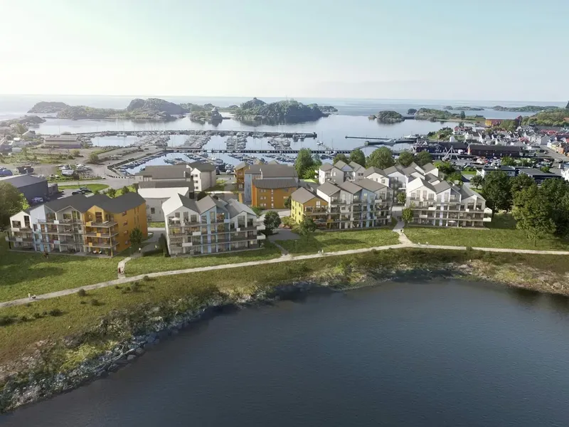 Fasade fra byggesøknad