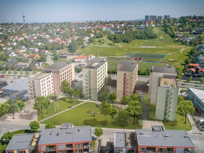Illustrasjon: Agraff arkitektur.