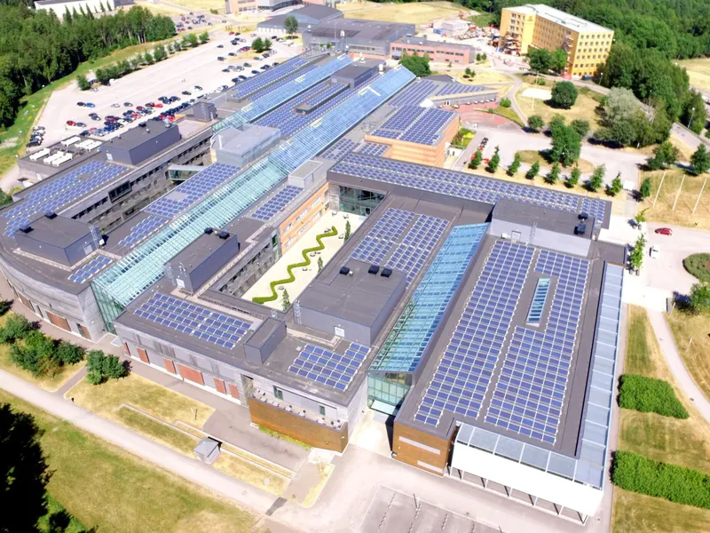 Statsbygg har tildelt kontrakt for teknisk oppgradering av USN Campus Vestfold. Foto: Statsbygg.